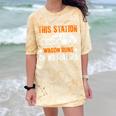 This Station Wagon Runs On Nostalgia Wagon Comfort Color Blast T-Shirt Citrine