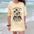 I Stopped Reading To Be Here Introvert Book Lover Bookworm Comfort Color Blast T-Shirt Citrine I Stopped Reading To Be Here Introvert Book Lover Bookworm Comfort Color Blast T-Shirt Citrine