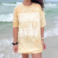 Straight Outta 2nd Grade Graduation Class 2025 Second Grade Comfort Color Blast T-Shirt Citrine