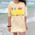 Straight Outta Kindergarten TShirt Graduation Kid Comfort Color Blast T-Shirt Citrine