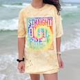 Straight Outta Pre-K Class Of 2022 Preschool Graduation Comfort Color Blast T-Shirt Citrine