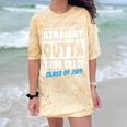 Straight Outta Third Grade Class Of 2019 Graduation Comfort Color Blast T-Shirt Citrine