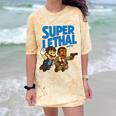 Super Lethal Cute Nostalgia Comfort Color Blast T-Shirt Citrine
