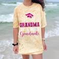 Super Proud Grandma Of 2025 Graduate Graduation Family Comfort Color Blast T-Shirt Citrine