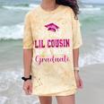 Super Proud Little Cousin Of 2025 Graduate Graduation Family Premium Tri-Blend Comfort Color Blast T-Shirt Citrine