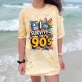 I Survived The 90s – Cute Retro Cartoon Nostalgia Comfort Color Blast T-Shirt Citrine