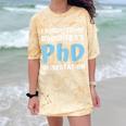 i Survived My Daughters Phd Dissertation College Graduation Comfort Color Blast T-Shirt Citrine