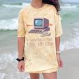 I Survived The Dial-Up Era Retro 90s Nostalgia Premium Tri-Blend Comfort Color Blast T-Shirt Citrine I Survived The Dial-Up Era Retro 90s Nostalgia Premium Tri-Blend Comfort Color Blast T-Shirt Citrine