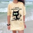 I Survived Engineering School Graduation 2026 Comfort Color Blast T-Shirt Citrine