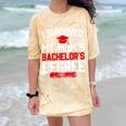 I Survived My Mom's Bachelor's Degree Graduation Comfort Color Blast T-Shirt Citrine