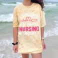 I Survived My Mom's Nursing Degree Nurse Graduation Comfort Color Blast T-Shirt Citrine