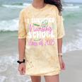 I Survived Nursing School Class Of 2025 New Nurse Graduation Comfort Color Blast T-Shirt Citrine