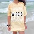 i Survived My Wife Doctorate Program PHD Wife Graduation Comfort Color Blast T-Shirt Citrine