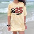 Swimming Senior Night Swimming Senior 2025 Graduation 59 Comfort Color Blast T-Shirt Citrine