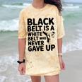 Taekwondo Belt Club Graduation Comfort Color Blast T-Shirt Citrine