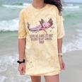 Im Only Talking To My Axolotl Today Salamander Introvert Comfort Color Blast T-Shirt Citrine