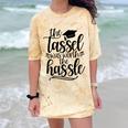 The Tassel Was Worth The Hassle Graduation Comfort Color Blast T-Shirt Citrine
