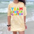 Team Kindergarten Shirt Teacher Back To School Graduation Men Women Girls Kids Comfort Color Blast T-Shirt Citrine