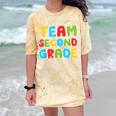 Team Second Grade Shirt 2nd Grade Back To School Graduation Comfort Color Blast T-Shirt Citrine