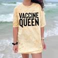 Vaccine Queen Nursing Graduation Shirt Comfort Color Blast T-Shirt Citrine