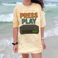 VHS Cassette Retro Analog Nostalgia Theme Comfort Color Blast T-Shirt Citrine VHS Cassette Retro Analog Nostalgia Theme Comfort Color Blast T-Shirt Citrine