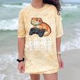 I Like Video Games Bearded Dragon Gamer Introvert Mood Comfort Color Blast T-Shirt Citrine I Like Video Games Bearded Dragon Gamer Introvert Mood Comfort Color Blast T-Shirt Citrine