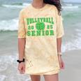Volleyball Senior Night Volleyball Senior 2025 Graduation 16 Comfort Color Blast T-Shirt Citrine