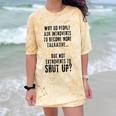 Why Do People Ask Introverts To Become More Talkative Comfort Color Blast T-Shirt Citrine Why Do People Ask Introverts To Become More Talkative Comfort Color Blast T-Shirt Citrine
