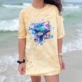 Women's Frutiger Aero Y2K Fish Comfort Color Blast T-Shirt Citrine Women's Frutiger Aero Y2K Fish Comfort Color Blast T-Shirt Citrine