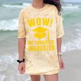 Wow Daughter Graduated Mom Dad Of A Senior Graduation Comfort Color Blast T-Shirt Citrine