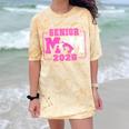 Wrestling Senior Mom Wrestling Senior 2026 Graduation Comfort Color Blast T-Shirt Citrine