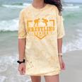 Wrestling Senior Night Wrestling Senior 2025 Graduation 17 Comfort Color Blast T-Shirt Citrine