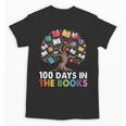 100 Days In The Books Reading Teachers Librarians School Unisex T-Shirt 100 Days In The Books Reading Teachers Librarians School Unisex T-Shirt