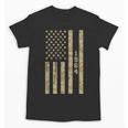 1964 Year Nostalgia Desert Camo Distressed American Flag Unisex T-Shirt 1964 Year Nostalgia Desert Camo Distressed American Flag Unisex T-Shirt