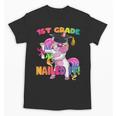 1st Grade Nailed It Flossing Unicorn Graduation Shirt Unisex T-Shirt