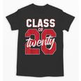 2 Sided Class Of 2026 Senior 2026 Graduation Unisex T-Shirt