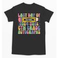 2025 Last Day Of School Autograph 6th Grade Graduation Unisex T-Shirt