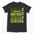 2026 Tennis Senior Brother Graduation Matching Family Unisex T-Shirt