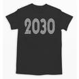 2030 Year Graduation Class Of Photo Shirt Retro Disco Unisex T-Shirt