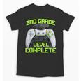 3rd Grade Level Complete Gamer Class Of 2026 Graduation Unisex T-Shirt