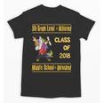5th Grade Graduation Shirt Dabbing Unicorn Boys Class 2018 Unisex T-Shirt