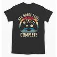 5th Grade Level Complete Gamer Graduation Boys Class Of 2024 Unisex T-Shirt