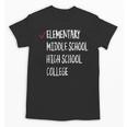 6th Grade Graduation 2025 Elementary Graduation Unisex T-Shirt