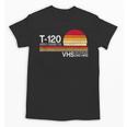 70's 80's 90's Music Nostalgia Video Cassette Tape VHS Retro Unisex T-Shirt 70's 80's 90's Music Nostalgia Video Cassette Tape VHS Retro Unisex T-Shirt