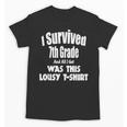 7th Seven Grade Graduation Shirt Boy Girl Graduate Education Unisex T-Shirt