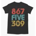 8675309 Retro Vintage 80's 90's Music Nostalgia Unisex T-Shirt
