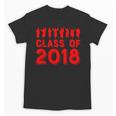 & Red Class Of 2018 Senior GraduationShirt Unisex T-Shirt