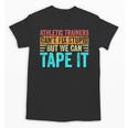 Athletic Trainers Fix Stupid Sports Graduation Vintage Unisex T-Shirt