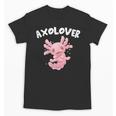Axolovert Axolotl Humor Salamander Introvert Unisex T-Shirt