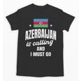 Azerbaijan Lover Saying Azeri Nostalgia Unisex T-Shirt